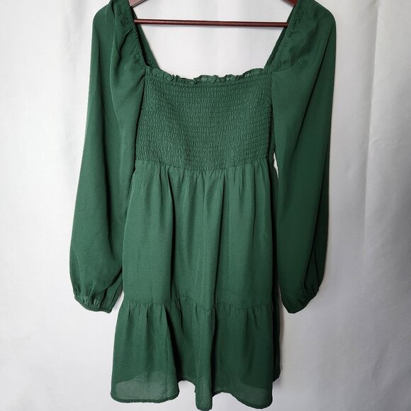 Abercrombie & Fitch Green Mini Dress - Picture 1 of 5